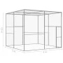 Katzenkäfig aus verzinktem Stahl, 3 x 3 x 2,5 m von vidaXL, Käfige und Lebensräume für Kleintiere - Ref: Foro24-146361, Preis...