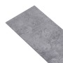 Lamas para suelo de PVC autoadhesivas gris cemento 5,02 m² 2 mm de vidaXL, Suelos y moquetas - Ref: Foro24-146558, Precio: 90...