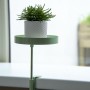 Esschert Design Bandeja para plantas con abrazadera redonda