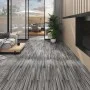 Striped gray self-adhesive PVC floor planks 4.46 m² 3 mm by vidaXL, Floors and carpets - Ref: Foro24-146576, Price: 90,36 €, ...