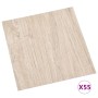 Selbstklebende Bodendielen 55 Einheiten PVC 5,11 m² hellbraun von vidaXL, Böden und Teppiche - Ref: Foro24-324660, Preis: 74,...