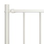 White powder-coated steel fence panel and posts 1.7x1.25m by vidaXL, fence panels - Ref: Foro24-145217, Price: 59,54 €, Disco...