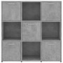 Sperrholzregal grauer Beton 90x30x90 cm von vidaXL, Bücherregale und Regale - Ref: Foro24-802934, Preis: 84,34 €, Rabatt: %