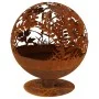 Esschert Design Laser-cut Flower Oxidized Fire Bowl FF294 by Esschert Design, Chimneys - Ref: Foro24-421281, Price: 296,80 €,...