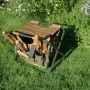 Esschert Design Gartenwerkzeugtasche und Hocker GT01 von Esschert Design, Kniebänke, Sitze und Gartenroller - Ref: Foro24-421...