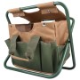 Esschert Design Bolso para herramientas de jardín y taburete GT01 | Foro24.es | Tu tienda online para hogar, jardín y más Foro24.es