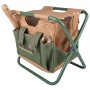 Esschert Design Bolso para herramientas de jardín y taburete GT01 | Foro24.es | Tu tienda online para hogar, jardín y más Foro24.es