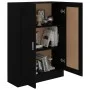 Armario de libros madera contrachapada negro 82,5x30,5x115 cm de vidaXL, Librerías y estanterías - Ref: Foro24-802715, Precio...