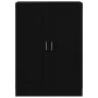 Armario de libros madera contrachapada negro 82,5x30,5x115 cm de vidaXL, Librerías y estanterías - Ref: Foro24-802715, Precio...
