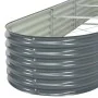 Arriate de acero galvanizado gris 320x80x44 cm de vidaXL, Maceteros y jardineras - Ref: Foro24-45527, Precio: 171,53 €, Descu...