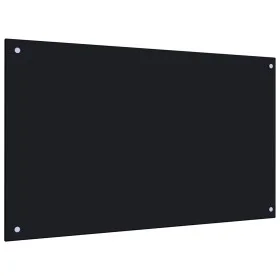 Küchenspritzschutz aus schwarzem Hartglas 100x60 cm von vidaXL, Küchengeräte und Utensilien - Ref: Foro24-249492, Preis: 57,7...