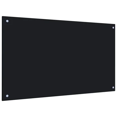 Küchenspritzschutz aus schwarzem Hartglas 100x60 cm von vidaXL, Küchengeräte und Utensilien - Ref: Foro24-249492, Preis: 57,7...