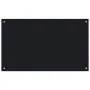 Protección salpicaduras cocina vidrio templado negro 100x60 cm de vidaXL, Herramientas y utensilios de cocina - Ref: Foro24-2...