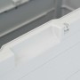 Garten-Aufbewahrungsbox 280 L hellgrau von vidaXL, Aufbewahrungsboxen für den Außenbereich - Ref: Foro24-45686, Preis: 88,71 ...