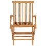 Gartenstühle 4 Stück Teakholz mit hellblauen Kissen von vidaXL, Gartenstühle - Ref: Foro24-3065636, Preis: 386,72 €, Rabatt: %