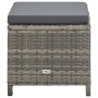 Garden dining set 9 pieces and gray synthetic rattan cushions by vidaXL, Garden sets - Ref: Foro24-46536, Price: 539,91 €, Di...