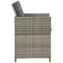 Garten-Essgruppe 9-teilig und graue synthetische Rattankissen von vidaXL, Gartensets - Ref: Foro24-46536, Preis: 532,30 €, Ra...