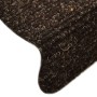 Selbstklebende Stufenmatte 10 Stück 65x21x4 cm dunkelbraun von vidaXL, Treppenmatten - Ref: Foro24-149711, Preis: 30,95 €, Ra...