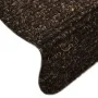 Self-adhesive stair mat 10 pcs 65x21x4 cm dark brown by vidaXL, Stair mats - Ref: Foro24-149711, Price: 30,43 €, Discount: %
