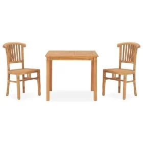 Garden dining set 3 pieces solid teak wood by vidaXL, Garden sets - Ref: Foro24-3060014, Price: 413,86 €, Discount: %