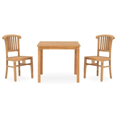 Garden dining set 3 pieces solid teak wood by vidaXL, Garden sets - Ref: Foro24-3060014, Price: 413,80 €, Discount: %