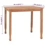 Garden dining set 3 pieces solid teak wood by vidaXL, Garden sets - Ref: Foro24-3060014, Price: 413,80 €, Discount: %