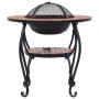 Mesita con brasero de mosaico cerámica terracota 68 cm de vidaXL, Chimeneas - Ref: Foro24-46723, Precio: 134,41 €, Descuento: %
