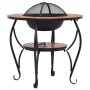 Mesita con brasero de mosaico cerámica terracota 68 cm de vidaXL, Chimeneas - Ref: Foro24-46723, Precio: 134,41 €, Descuento: %