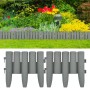 Garteneinfassung 36 Einheiten PP grau 10 m von vidaXL, Garteneinfassung und Einfassung - Ref: Foro24-48621, Preis: 33,63 €, R...