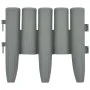 Garden edging 36 units PP gray 10 m by vidaXL, Garden edging and edging - Ref: Foro24-48621, Price: 38,59 €, Discount: %