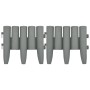 Garteneinfassung 36 Einheiten PP grau 10 m von vidaXL, Garteneinfassung und Einfassung - Ref: Foro24-48621, Preis: 33,63 €, R...