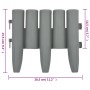 Garteneinfassung 36 Einheiten PP grau 10 m von vidaXL, Garteneinfassung und Einfassung - Ref: Foro24-48621, Preis: 33,63 €, R...