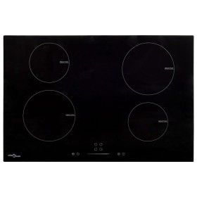 Placa de inducción con 4 quemadores control táctil 77 cm 7000 W