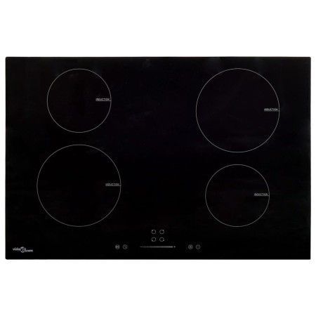 Induktionskochfeld mit 4 Brennern, Touch-Steuerung, 77 cm, 7000 W von vidaXL, Küchenteller - Ref: Foro24-51439, Preis: 350,05...