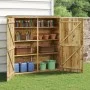 Geräteschuppen aus massivem Kiefernholz, 163 x 50 x 171 cm von vidaXL, Schuppen - Ref: Foro24-318198, Preis: 484,48 €, Rabatt: %