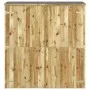 Cobertizo de herramientas madera pino maciza 163x50x171 cm de vidaXL, Cobertizos - Ref: Foro24-318198, Precio: 484,48 €, Desc...