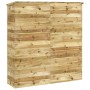 Geräteschuppen aus massivem Kiefernholz, 163 x 50 x 171 cm von vidaXL, Schuppen - Ref: Foro24-318198, Preis: 492,63 €, Rabatt: %