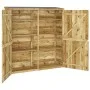 Geräteschuppen aus massivem Kiefernholz, 163 x 50 x 171 cm von vidaXL, Schuppen - Ref: Foro24-318198, Preis: 484,48 €, Rabatt: %