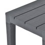 Gartenbänke 2 Stück anthrazitgrauer Kunststoff von vidaXL, Gartenbänke - Ref: Foro24-48781, Preis: 71,45 €, Rabatt: %