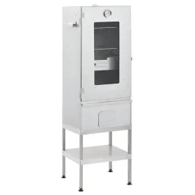 BBQ smoker oven with galvanized steel table by vidaXL, Barbecues - Ref: Foro24-3187616, Price: 211,93 €, Discount: %