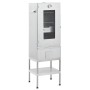 BBQ-Räucherofen mit Tisch aus verzinktem Stahl von vidaXL, Grillen - Ref: Foro24-3187616, Preis: 186,78 €, Rabatt: %