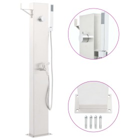 Stainless steel garden shower faucet 110 cm by vidaXL, Pool and spa accessories - Ref: Foro24-48206, Price: 125,22 €, Discoun...
