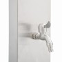 Edelstahl-Gartenduscharmatur 110 cm von vidaXL, Pool- und Spa-Zubehör - Ref: Foro24-48206, Preis: 125,22 €, Rabatt: %