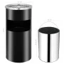 26 L steel wall-mounted trash can with ashtray by vidaXL, Ashtrays - Ref: Foro24-51096, Price: 100,47 €, Discount: %