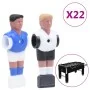 Tischfußballspieler mit 15,9 mm Stäben 22 Stück von vidaXL, Teile und Zubehör für Tischkicker - Ref: Foro24-92503, Preis: 23,...