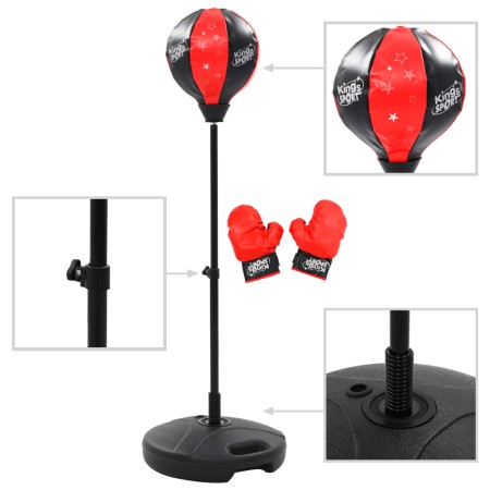Punching ball de boxeo para niños 87-120 cm de vidaXL, Juguetes de deporte - Ref: Foro24-80248, Precio: 46,23 €, Descuento: %