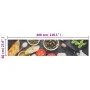 Küchenmatte, waschbar, Samt, Zeichnung, Wein, Abendessen, 60 x 300 cm von vidaXL, Fußmatten - Ref: Foro24-136554, Preis: 41,3...