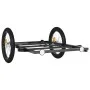 Remolque para bicicleta hierro negro 135x68x37 cm de vidaXL, Remolques para bicicletas - Ref: Foro24-94206, Precio: 79,22 €, ...