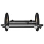 Black iron bicycle trailer 135x68x37 cm by vidaXL, Bicycle trailers - Ref: Foro24-94206, Price: 73,41 €, Discount: %