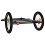 Remolque para bicicleta hierro negro 135x68x37 cm de vidaXL, Remolques para bicicletas - Ref: Foro24-94206, Precio: 79,22 €, ...